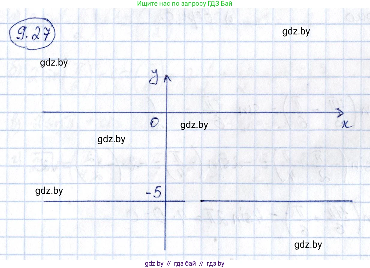Алгебра, 10 класс Сборник задач, авторы: Арефьева Ирина Глебовна, Пирютко Ольга Николаевна, издательство Народная асвета, Минск, 2020, белого цвета, страница 48, номер 9.27, Решение