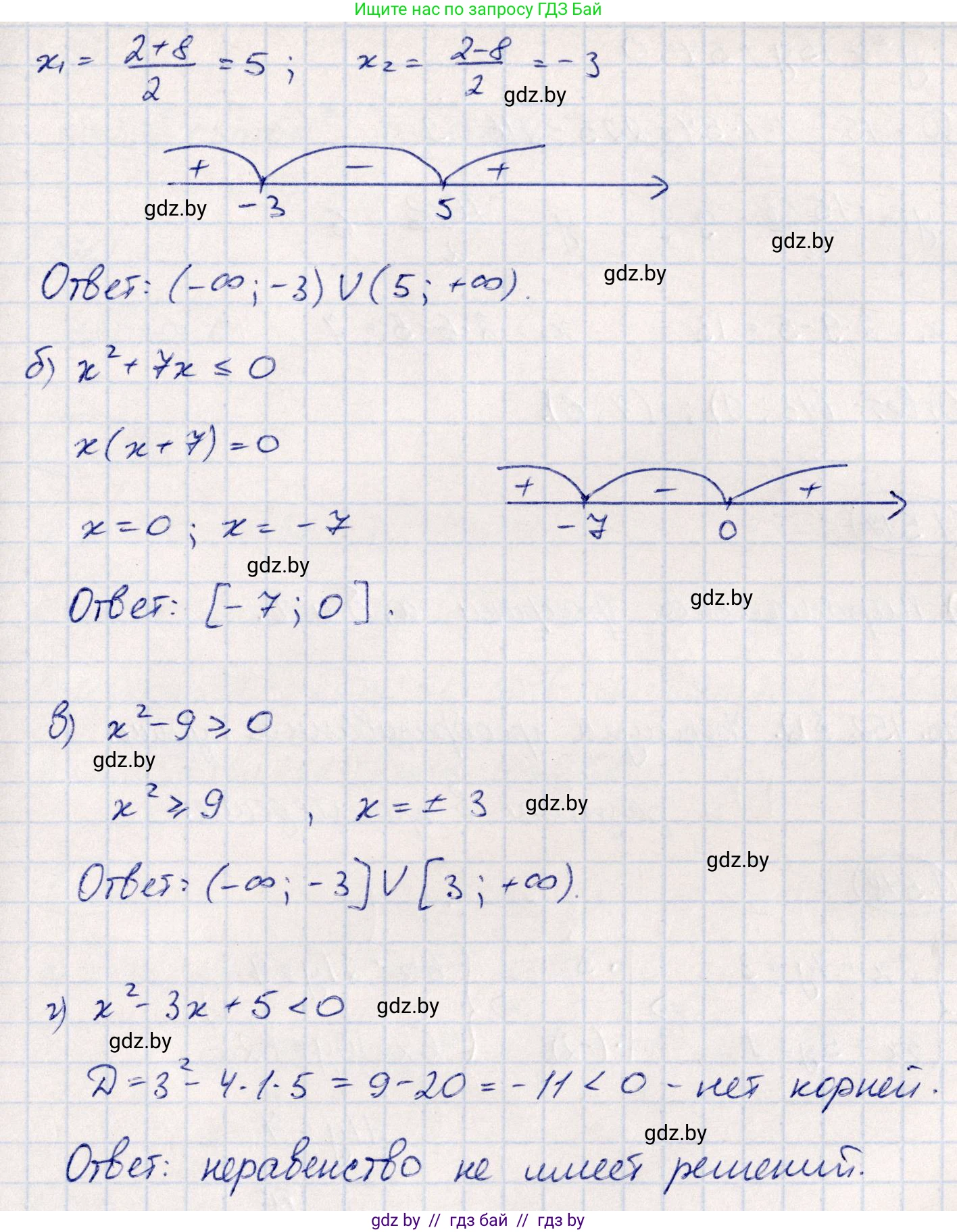 Алгебра, 10 класс Учебник, авторы: Арефьева Ирина Глебовна, Пирютко Ольга Николаевна, издательство Народная асвета, Минск, 2019, голубого цвета, страница 152, номер 1.515, Решение (продолжение 2)