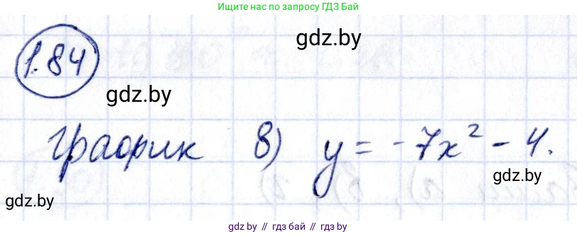 Алгебра, 10 класс Учебник, авторы: Арефьева Ирина Глебовна, Пирютко Ольга Николаевна, издательство Народная асвета, Минск, 2019, голубого цвета, страница 31, номер 1.84, Решение
