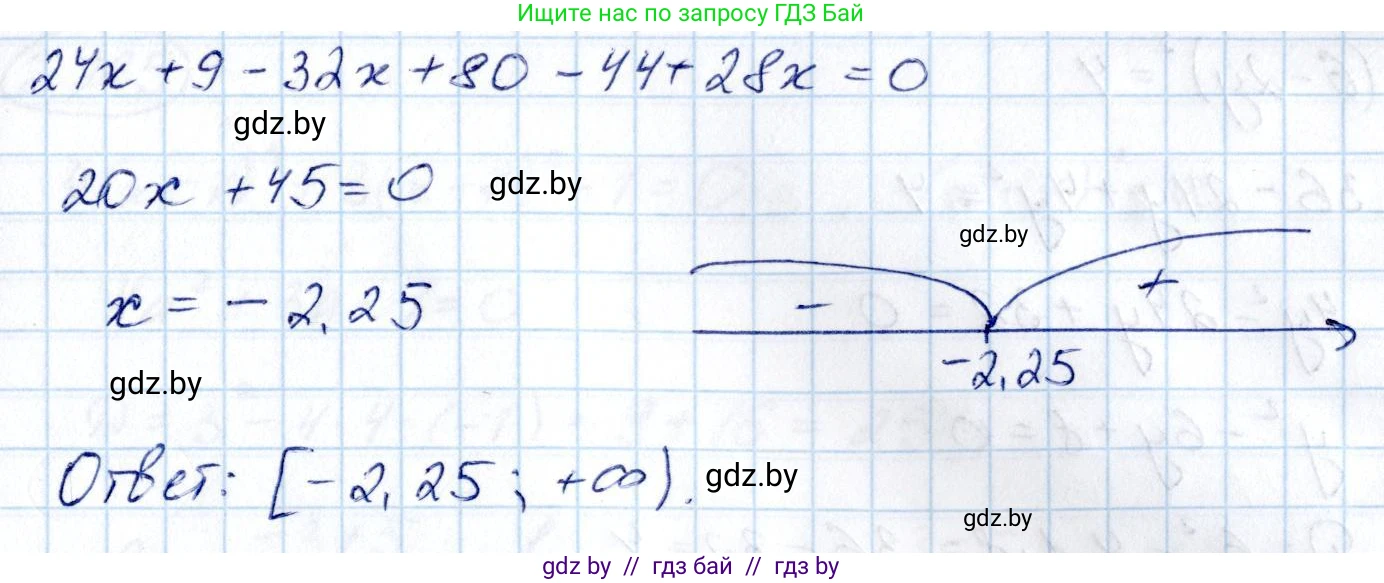 Алгебра, 10 класс Учебник, авторы: Арефьева Ирина Глебовна, Пирютко Ольга Николаевна, издательство Народная асвета, Минск, 2019, голубого цвета, страница 215, номер 2.280, Решение (продолжение 2)