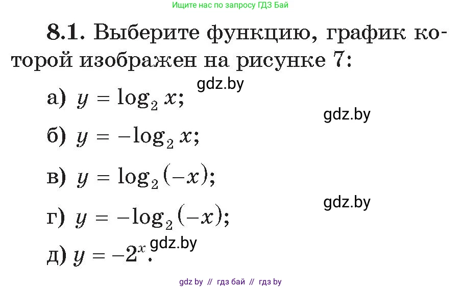 Алгебра, 11 класс Сборник задач, авторы: Арефьева Ирина Глебовна, Пирютко Ольга Николаевна, издательство Народная асвета, Минск, 2020, белого цвета, страница 58, номер 1, Условие