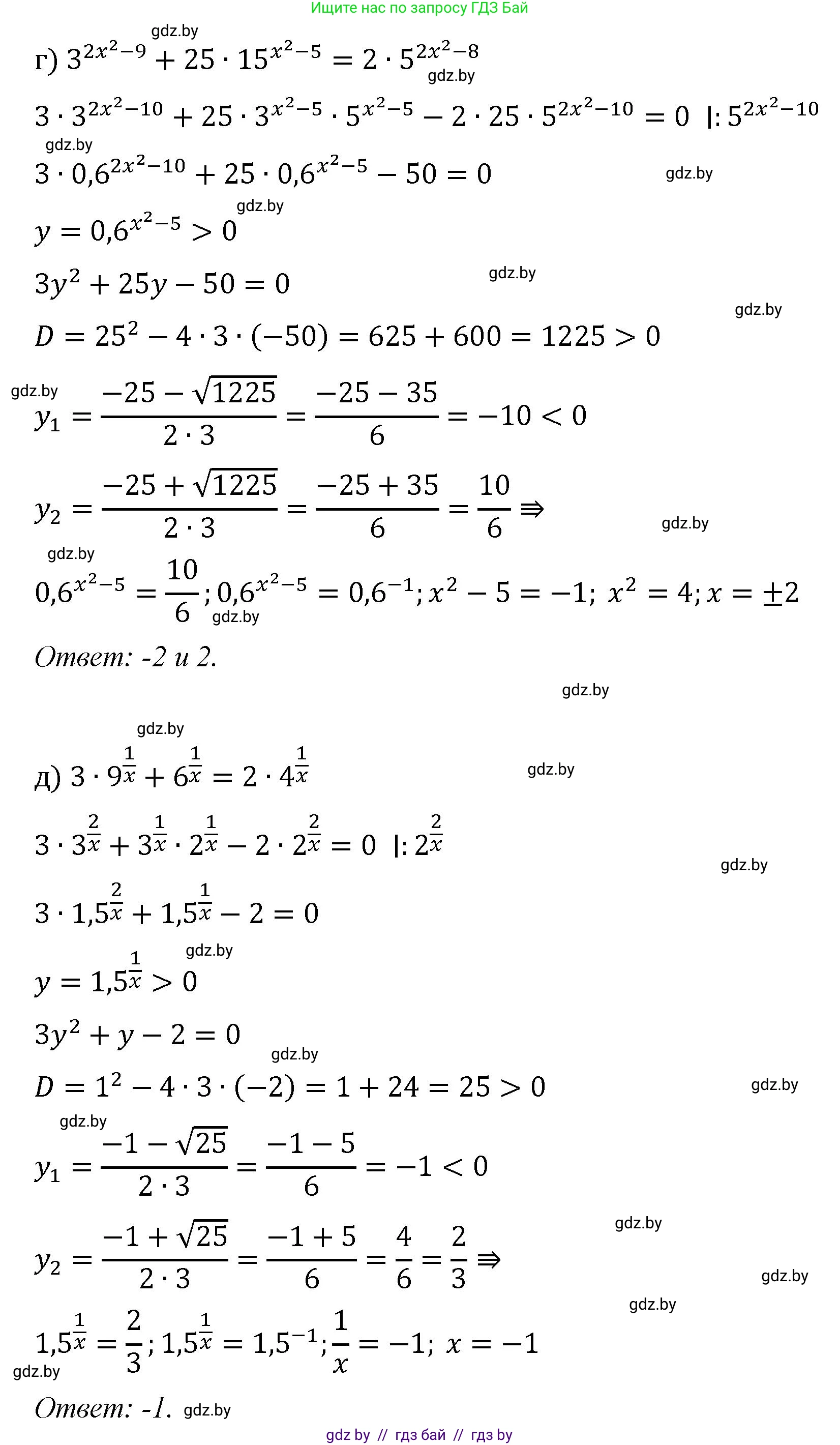 Алгебра, 11 класс Сборник задач, авторы: Арефьева Ирина Глебовна, Пирютко Ольга Николаевна, издательство Народная асвета, Минск, 2020, белого цвета, страница 32, номер 21, Решение (продолжение 2)
