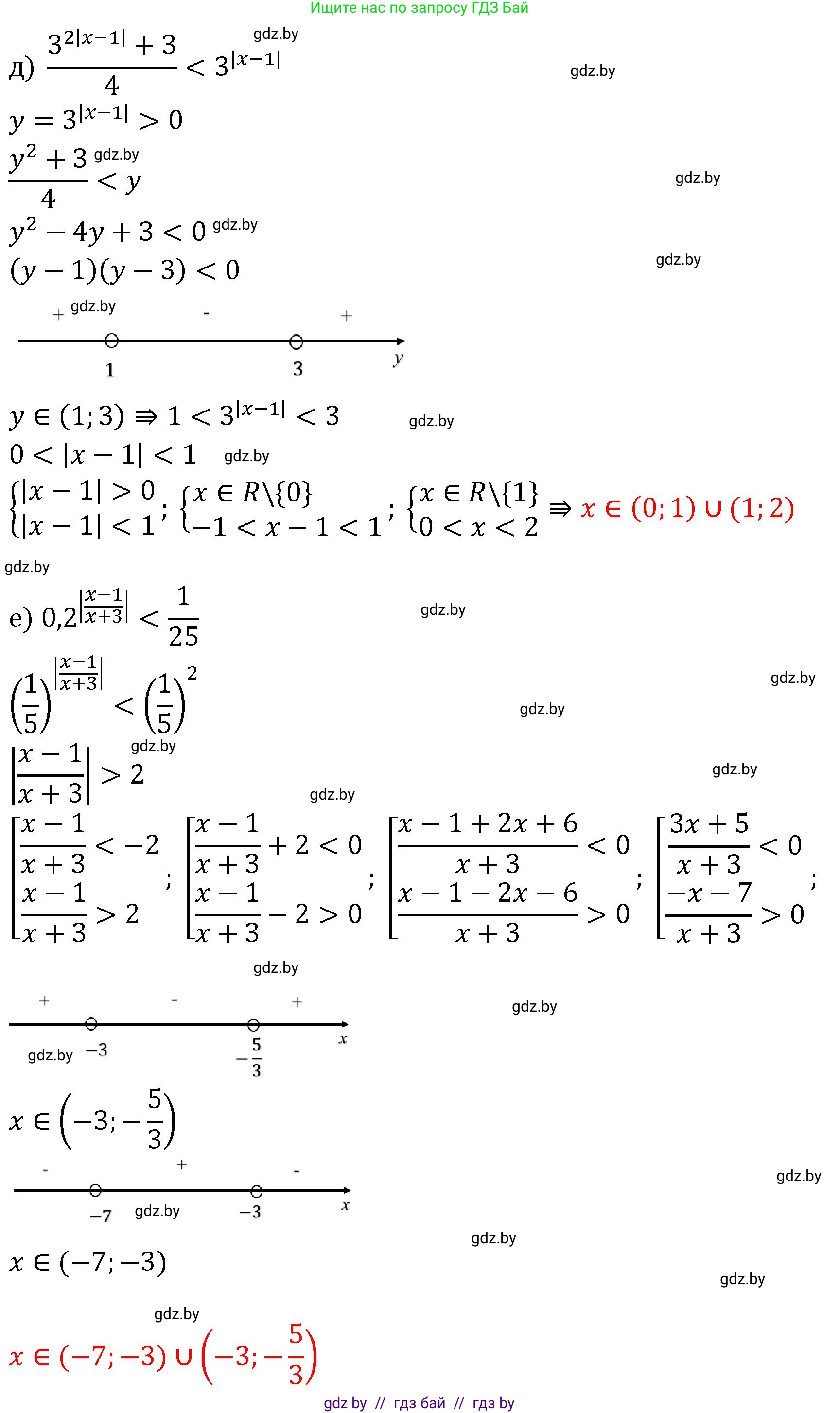 Алгебра, 11 класс Сборник задач, авторы: Арефьева Ирина Глебовна, Пирютко Ольга Николаевна, издательство Народная асвета, Минск, 2020, белого цвета, страница 44, номер 30, Решение (продолжение 3)