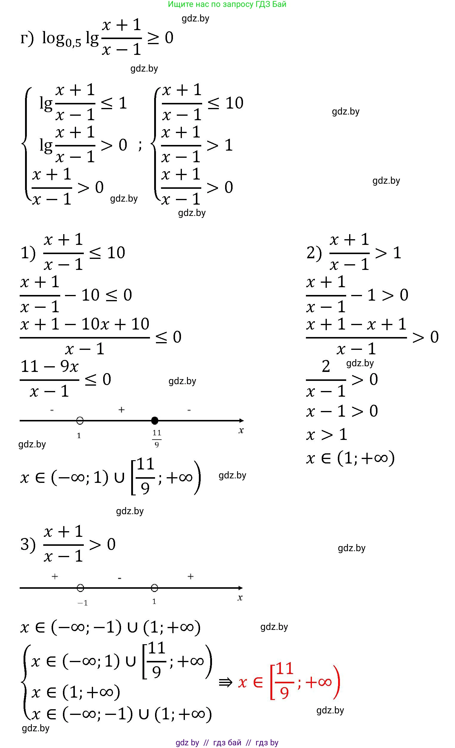Алгебра, 11 класс Сборник задач, авторы: Арефьева Ирина Глебовна, Пирютко Ольга Николаевна, издательство Народная асвета, Минск, 2020, белого цвета, страница 93, номер 16, Решение (продолжение 4)