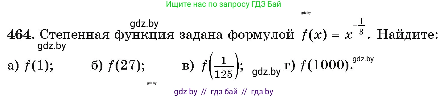 Алгебра, 11 класс Учебник, авторы: Арефьева Ирина Глебовна, Пирютко Ольга Николаевна, издательство Народная асвета, Минск, 2020, бирюзового цвета, страница 228, номер 464, Условие