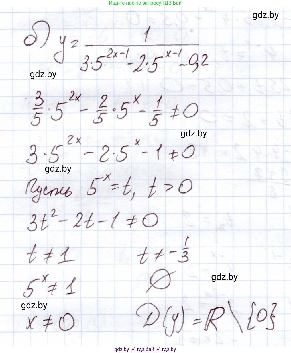 Алгебра, 11 класс Учебник, авторы: Арефьева Ирина Глебовна, Пирютко Ольга Николаевна, издательство Народная асвета, Минск, 2020, бирюзового цвета, страница 73, номер 2.93, Решение (продолжение 2)