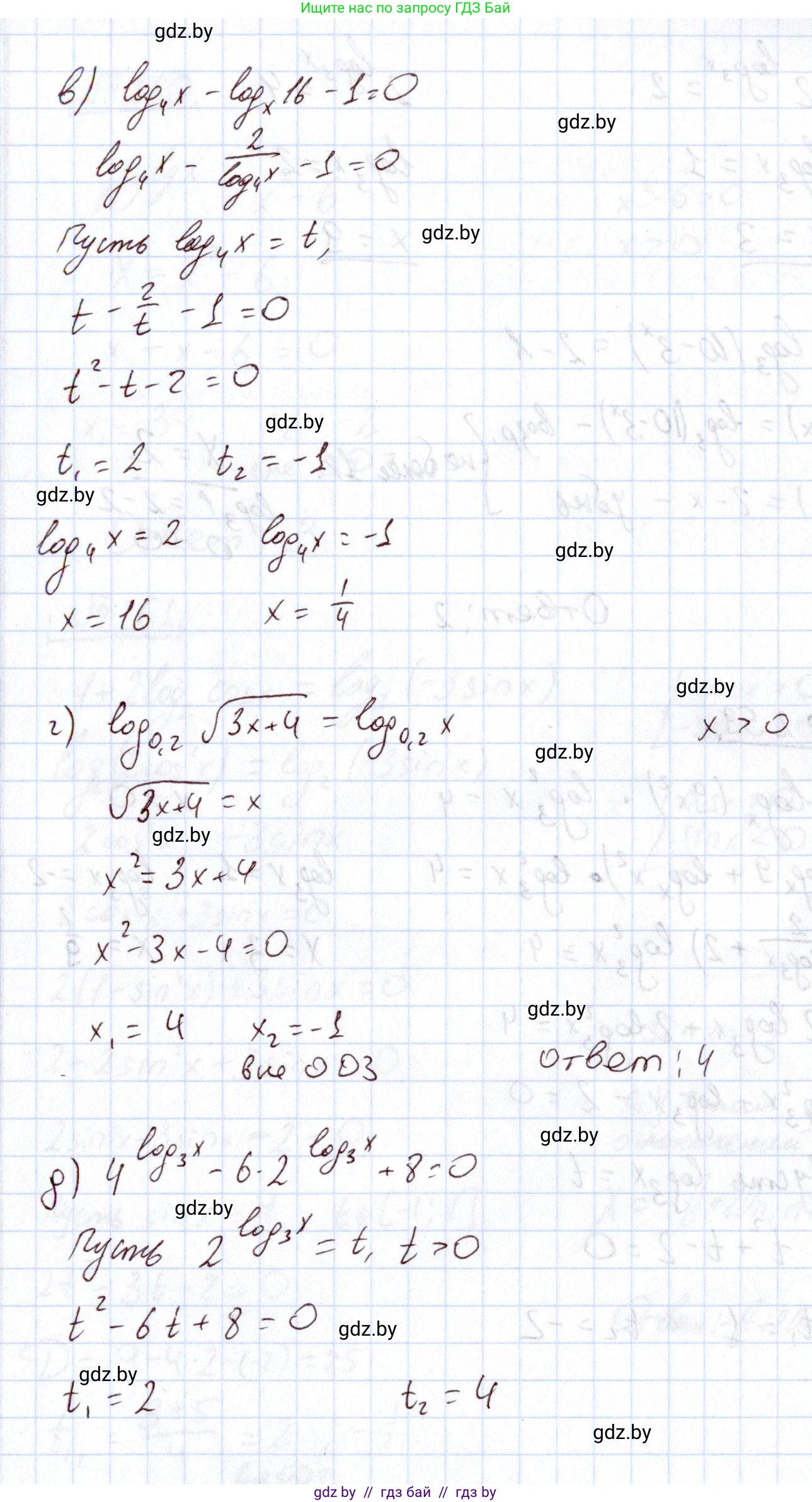 Алгебра, 11 класс Учебник, авторы: Арефьева Ирина Глебовна, Пирютко Ольга Николаевна, издательство Народная асвета, Минск, 2020, бирюзового цвета, страница 198, номер 258, Решение (продолжение 2)
