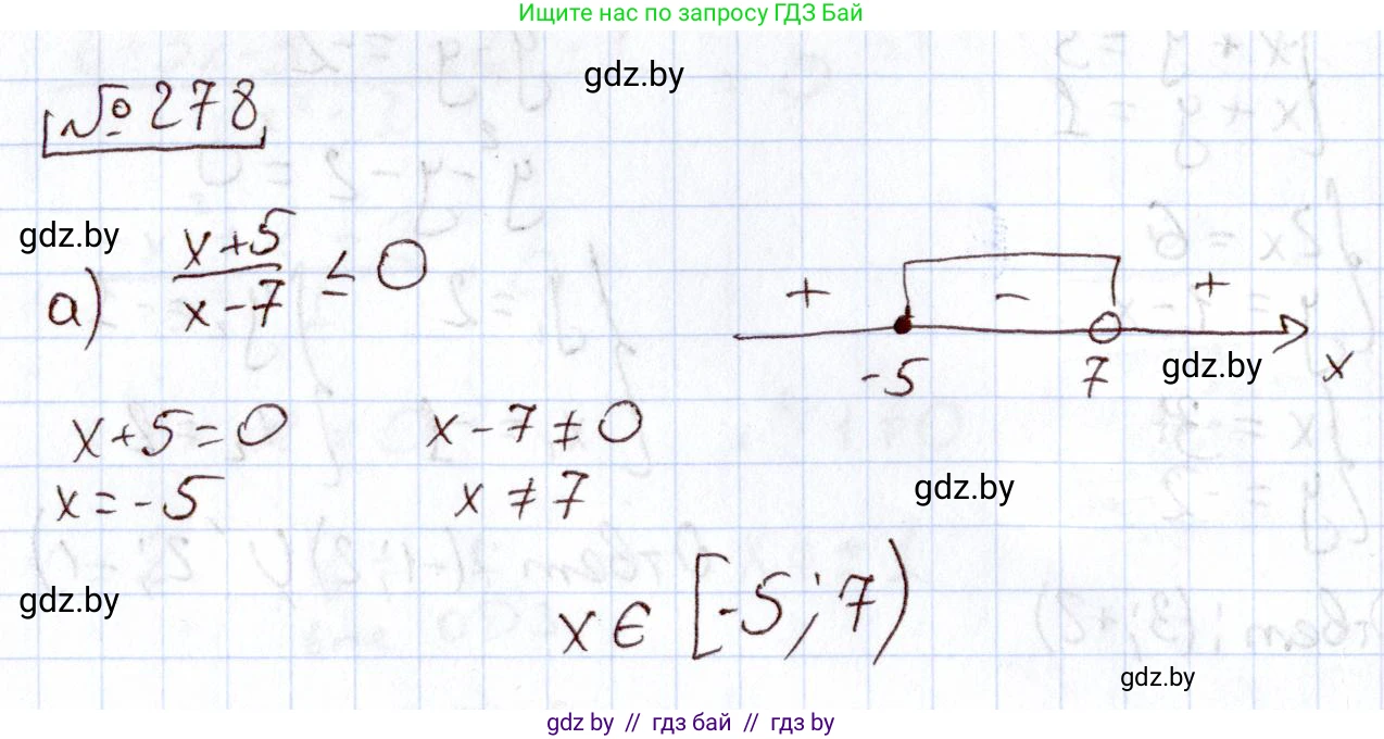 Алгебра, 11 класс Учебник, авторы: Арефьева Ирина Глебовна, Пирютко Ольга Николаевна, издательство Народная асвета, Минск, 2020, бирюзового цвета, страница 201, номер 278, Решение