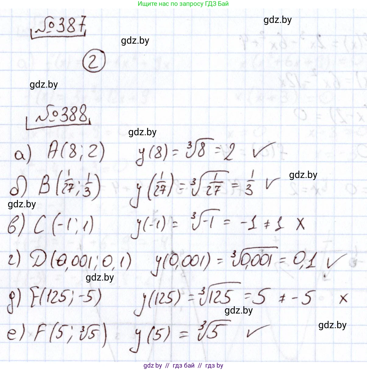 Алгебра, 11 класс Учебник, авторы: Арефьева Ирина Глебовна, Пирютко Ольга Николаевна, издательство Народная асвета, Минск, 2020, бирюзового цвета, страница 216, номер 387, Решение