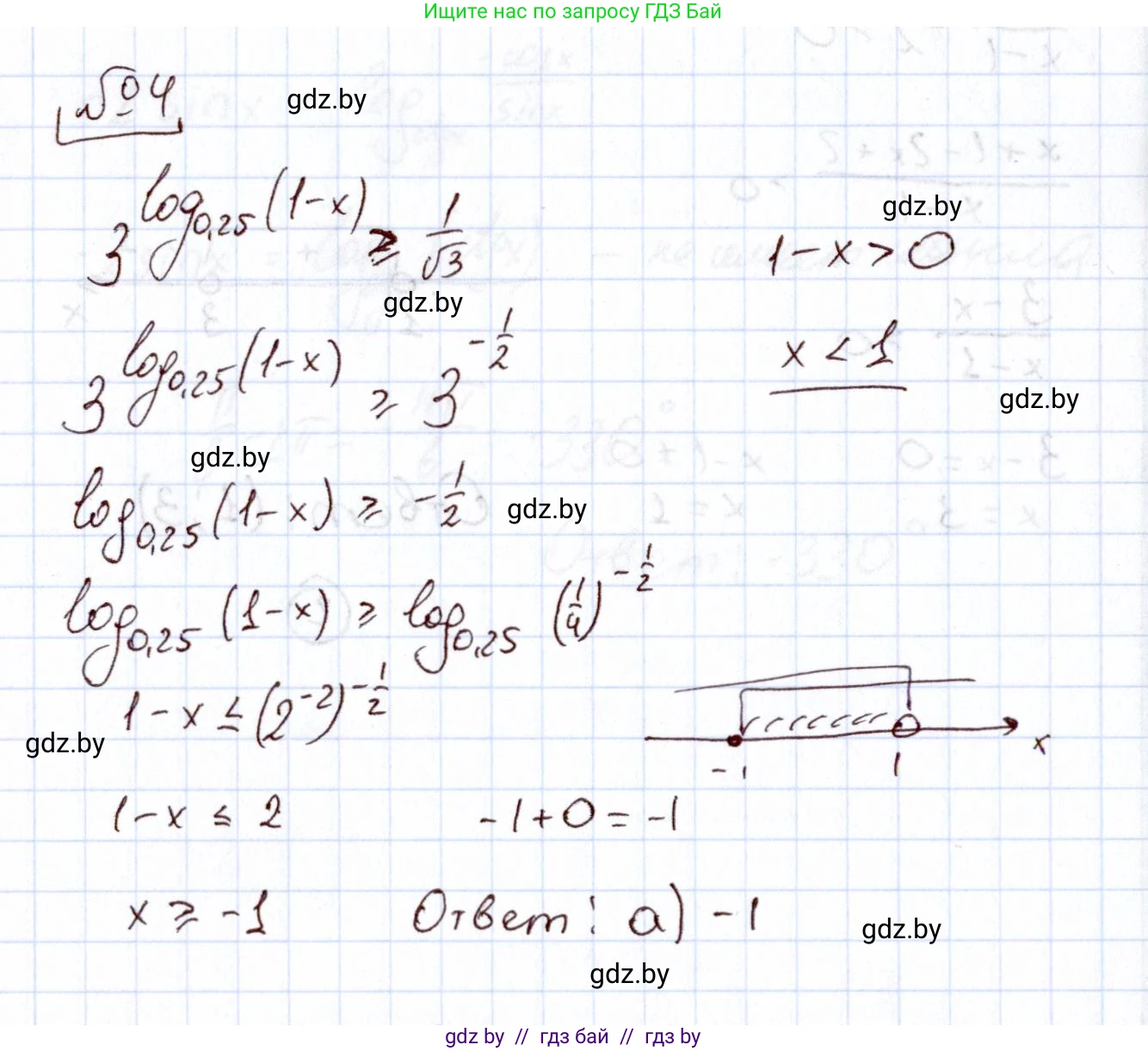 Алгебра, 11 класс Учебник, авторы: Арефьева Ирина Глебовна, Пирютко Ольга Николаевна, издательство Народная асвета, Минск, 2020, бирюзового цвета, страница 258, номер 4, Решение