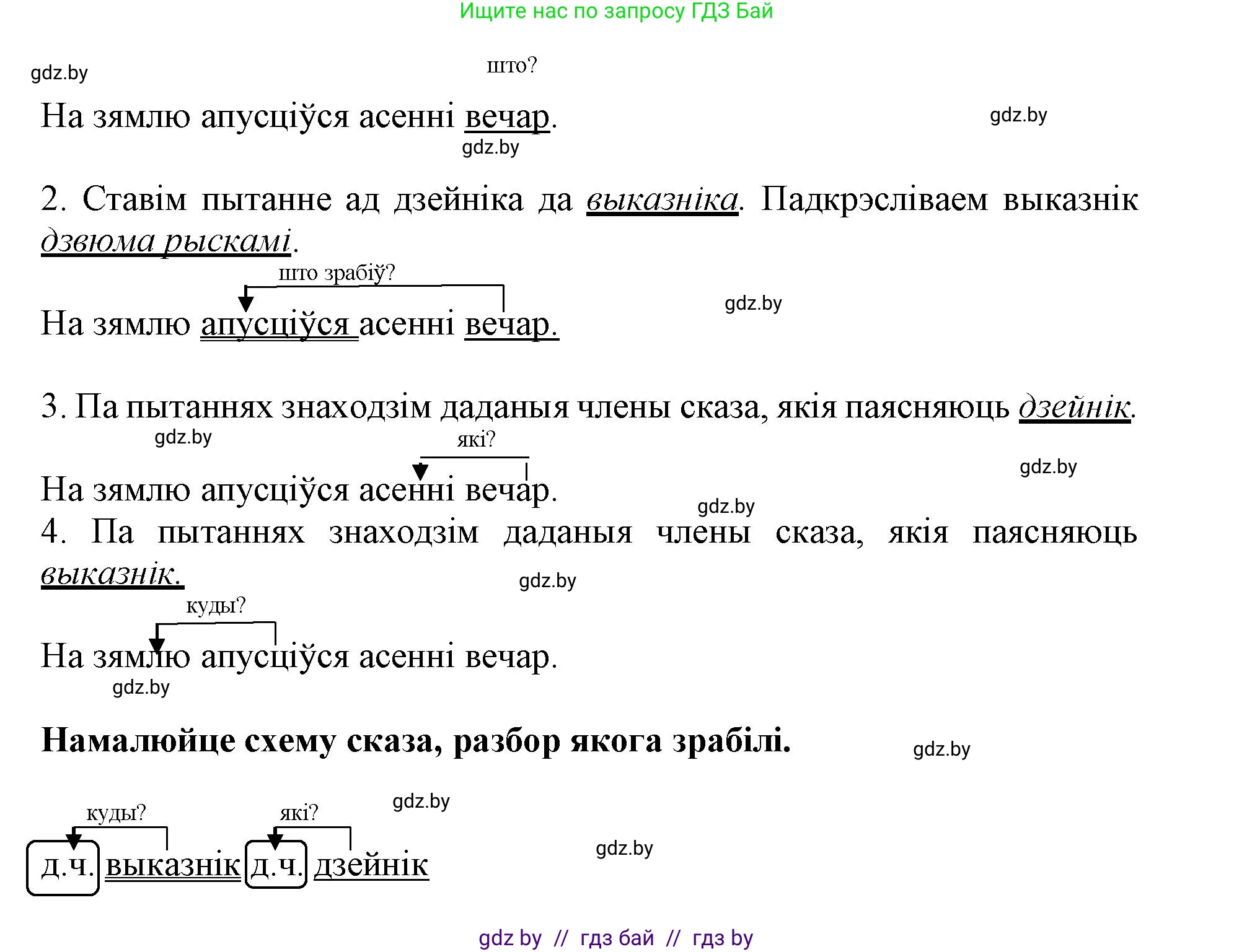 Белорусский язык (Беларуская мова), 3 класс Учебник, автор: Свірыдзенка Вольга Іванаўна, издательство Нацыянальны інстытут адукацыі, Минск, 2023, зелёного цвета, Частка 1, страница 80, номер 130, Решение (продолжение 2)