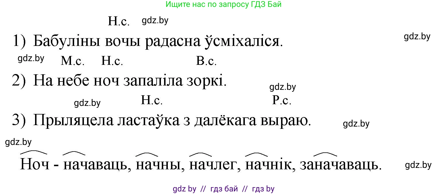 Белорусский язык (Беларуская мова), 5 класс Учебник, авторы: Валочка Ганна Міхайлаўна, Зелянко Вольга Уладзіміраўна, Мартынкевіч Святлана Васільеўна, Якуба Святлана Міхайлаўна, издательство Акадэмія адукацыі, Минск, 2024, голубого цвета, Частка 1, страница 106, номер 171, Решение (продолжение 2)