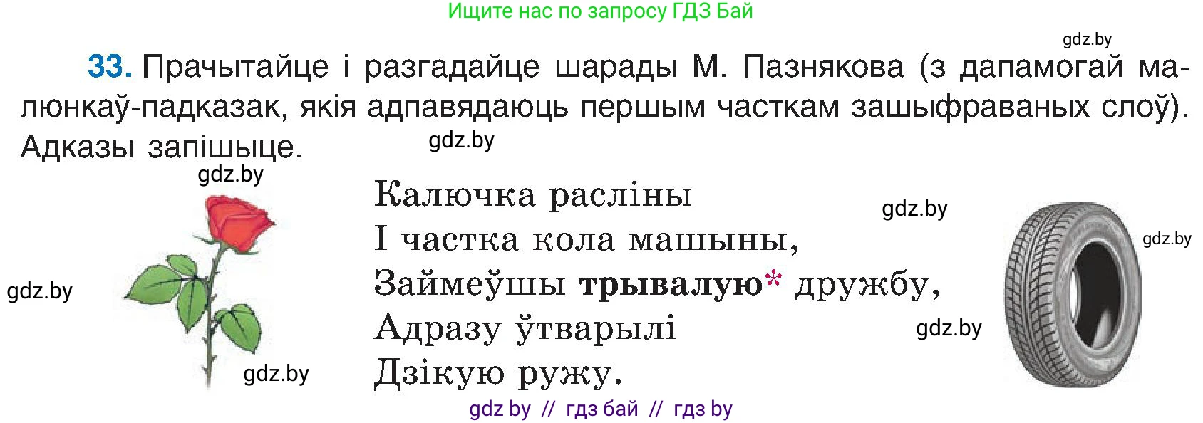 Белорусский язык (Беларуская мова), 6 класс Учебник, авторы: Валочка Ганна Міхайлаўна, Зелянко Вольга Уладзіміраўна, Мартынкевіч Святлана Васільеўна, Якуба Святлана Міхайлаўна, Бажкова Т І, издательство Акадэмія адукацыі, Минск, 2025, страница 24, номер 33, Условие 2025