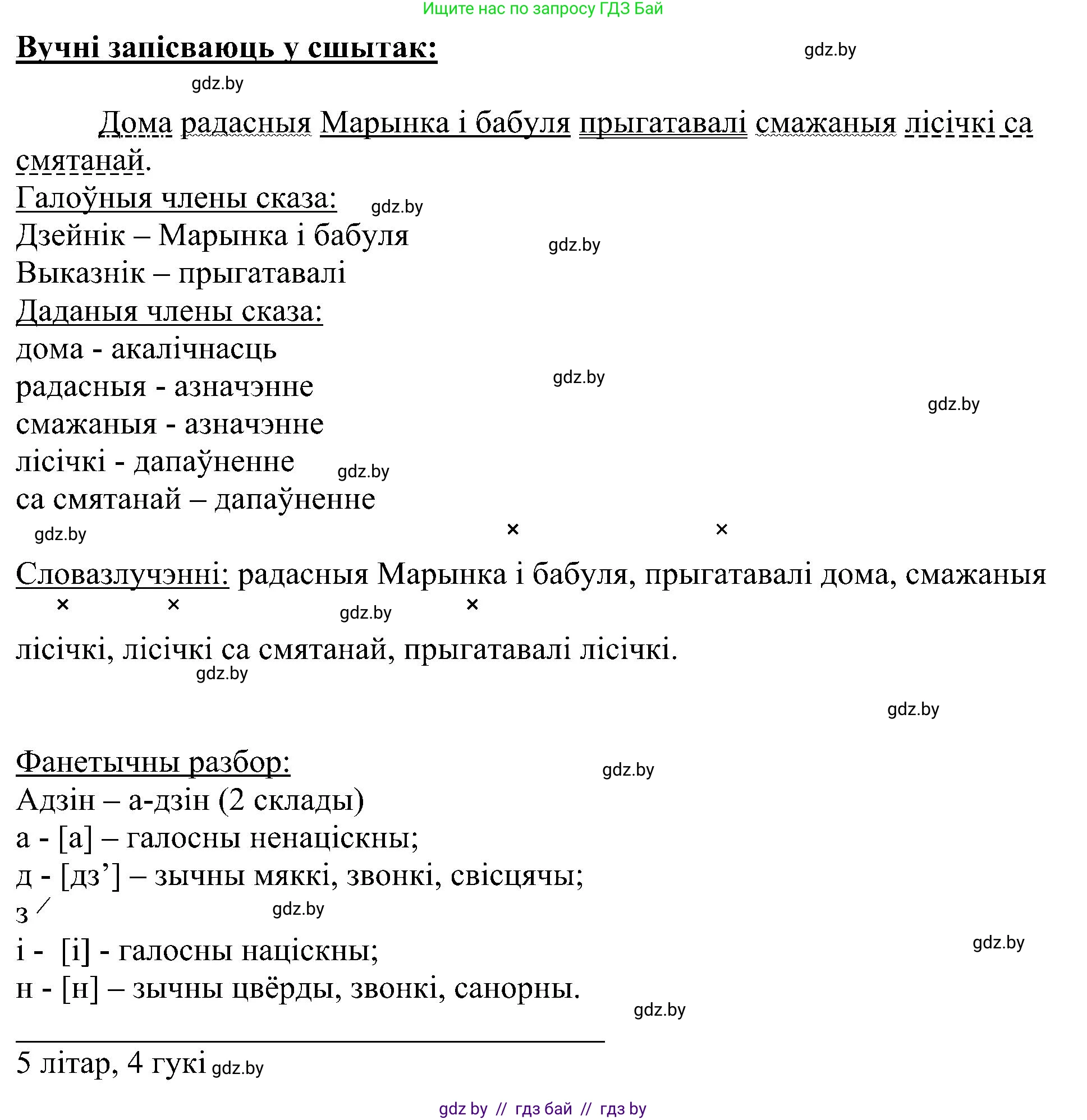 Белорусский язык (Беларуская мова), 6 класс Учебник, авторы: Валочка Ганна Міхайлаўна, Зелянко Вольга Уладзіміраўна, Мартынкевіч Святлана Васільеўна, Якуба Святлана Міхайлаўна, Бажкова Т І, издательство Акадэмія адукацыі, Минск, 2025, страница 18, номер 21, Решение (продолжение 2)