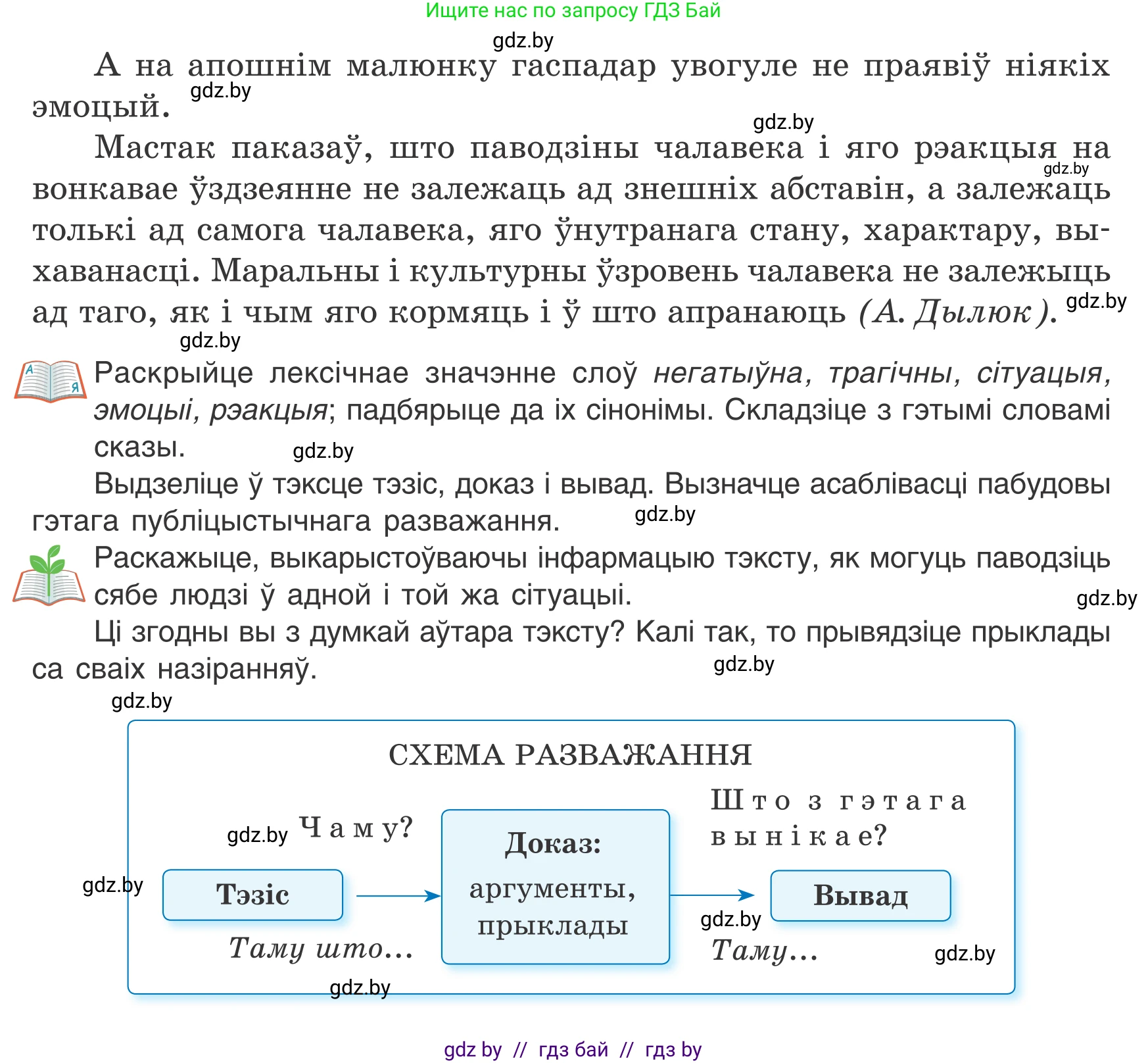 Белорусский язык (Беларуская мова), 7 класс Учебник, авторы: Валочка Ганна Міхайлаўна, Зелянко Вольга Уладзіміраўна, Язерская Святлана Анатольеўна, издательство Нацыянальны інстытут адукацыі, Минск, 2020, страница 14, номер 15, Условие (продолжение 2)