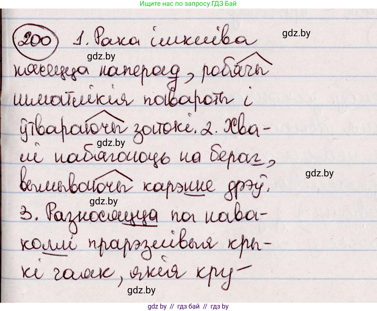 Белорусский язык (Беларуская мова), 7 класс Учебник, авторы: Валочка Ганна Міхайлаўна, Зелянко Вольга Уладзіміраўна, Язерская Святлана Анатольеўна, издательство Нацыянальны інстытут адукацыі, Минск, 2020, страница 113, номер 200, Решение