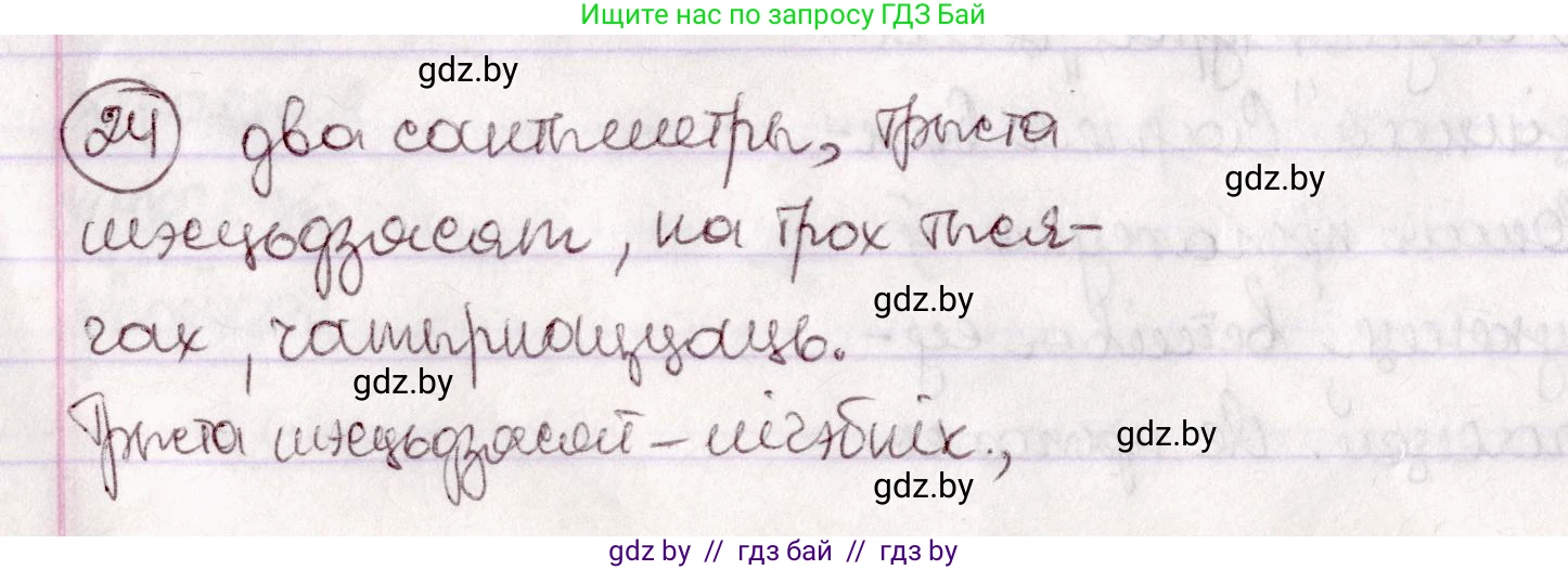 Белорусский язык (Беларуская мова), 7 класс Учебник, авторы: Валочка Ганна Міхайлаўна, Зелянко Вольга Уладзіміраўна, Язерская Святлана Анатольеўна, издательство Нацыянальны інстытут адукацыі, Минск, 2020, страница 20, номер 24, Решение