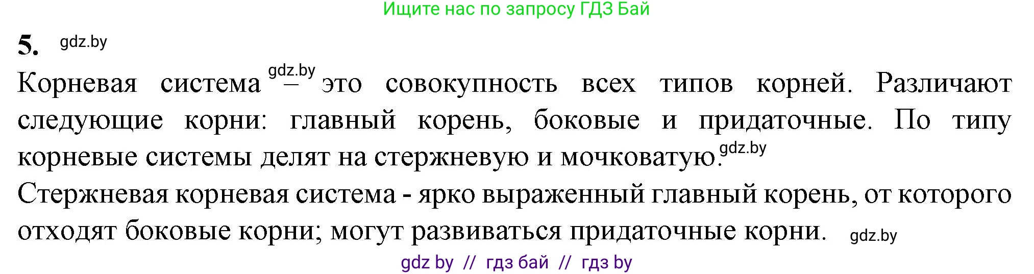 Биология, 7 класс Тетрадь для лабораторных и практических работ, автор: Лисов Николай Дмитриевич, издательство Аверсэв, Минск, 2022, зелёного цвета, страница 28, номер 5, Решение