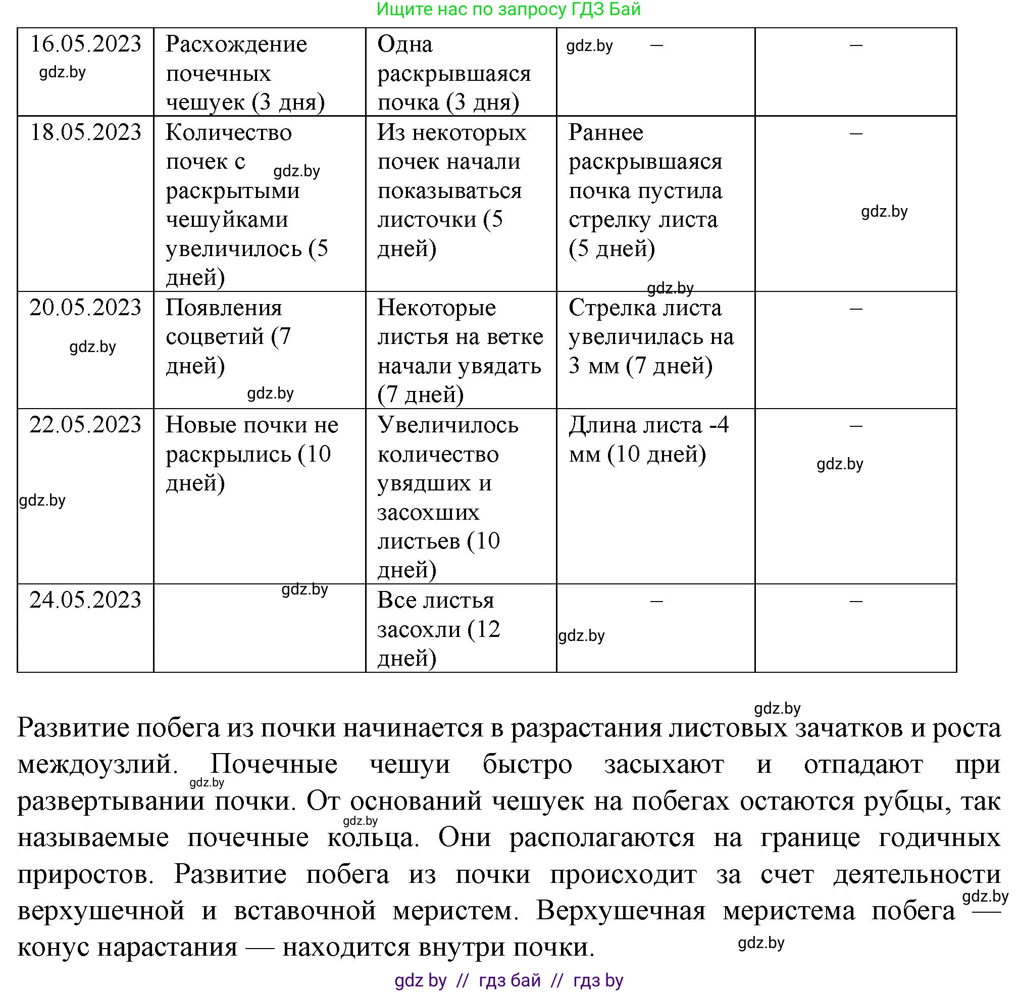 Биология, 7 класс Тетрадь для лабораторных и практических работ, автор: Лисов Николай Дмитриевич, издательство Аверсэв, Минск, 2022, зелёного цвета, страница 34, Решение (продолжение 2)