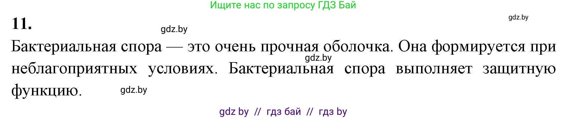 Биология, 7 класс рабочая тетрадь, автор: Лисов Николай Дмитриевич, издательство Аверсэв, Минск, 2022, коричневого цвета, страница 8, номер 11, Решение