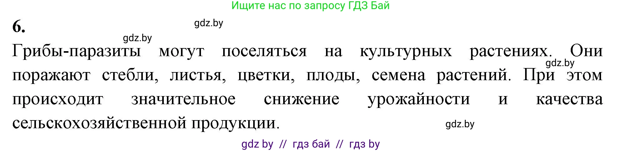 Биология, 7 класс рабочая тетрадь, автор: Лисов Николай Дмитриевич, издательство Аверсэв, Минск, 2022, коричневого цвета, страница 31, номер 6, Решение
