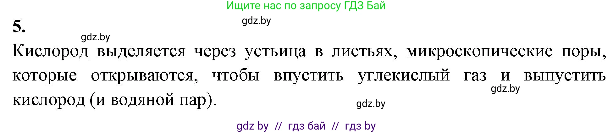 Биология, 7 класс рабочая тетрадь, автор: Лисов Николай Дмитриевич, издательство Аверсэв, Минск, 2022, коричневого цвета, страница 67, номер 5, Решение
