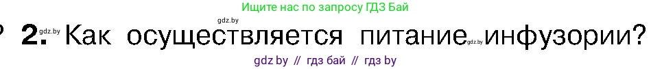 Биология, 7 класс Учебник, автор: Лисов Николай Дмитриевич, издательство Народная асвета, Минск, 2022, зелёного цвета, страница 37, номер 2, Условие