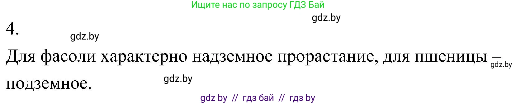 Биология, 7 класс Учебник, автор: Лисов Николай Дмитриевич, издательство Народная асвета, Минск, 2022, зелёного цвета, страница 201, номер 4, Решение