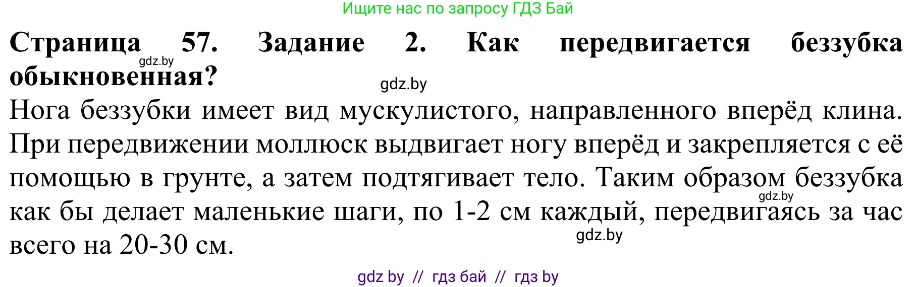 Биология, 8 класс Учебник, авторы: Бедарик Ирина Геннадьевна, Бедарик Александр Евгеньевич, Иванов Владимир Николаевич, издательство Адукацыя i выхаванне, Минск, 2023, зелёного цвета, страница 57, номер 2, Решение