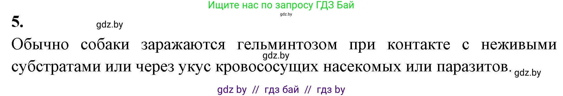 Биология, 8 класс рабочая тетрадь, автор: Лисов Николай Дмитриевич, издательство Аверсэв, Минск, 2018, зелёного цвета, страница 13, номер 5, Решение