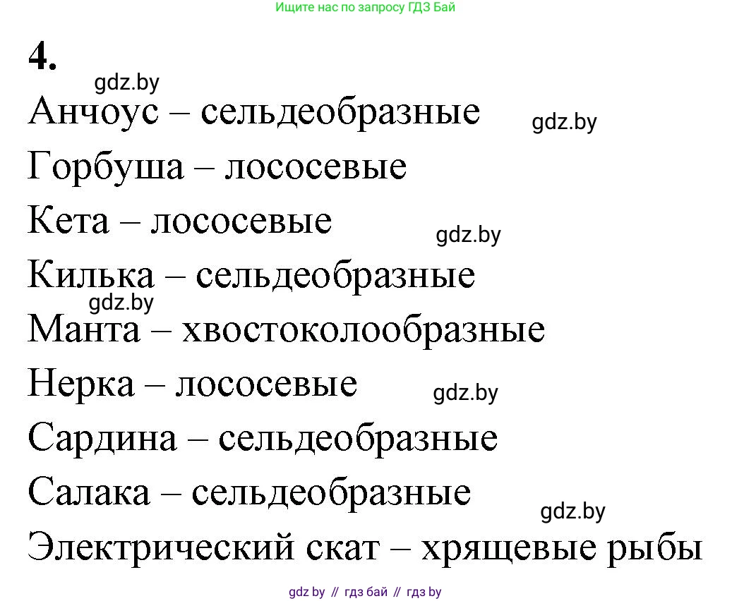 Биология, 8 класс рабочая тетрадь, автор: Лисов Николай Дмитриевич, издательство Аверсэв, Минск, 2018, зелёного цвета, страница 68, номер 4, Решение
