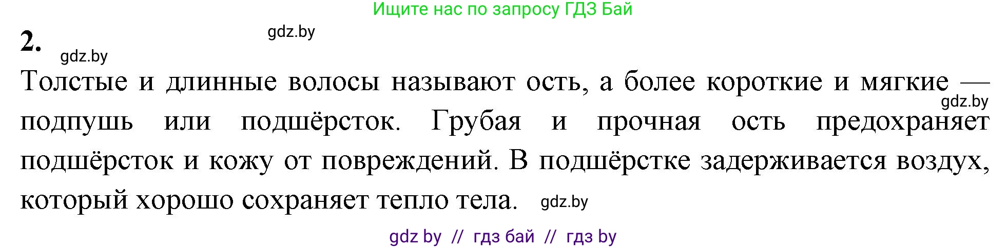 Биология, 8 класс рабочая тетрадь, автор: Лисов Николай Дмитриевич, издательство Аверсэв, Минск, 2018, зелёного цвета, страница 102, номер 2, Решение