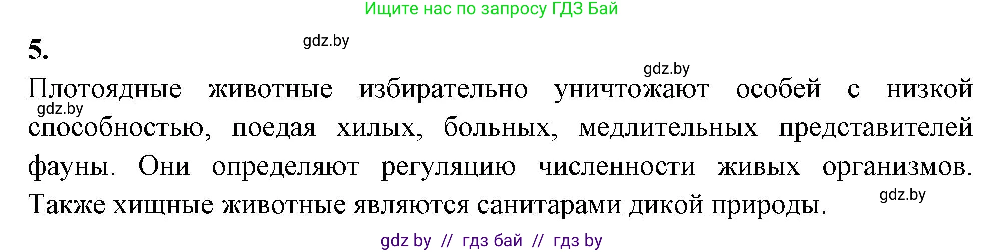 Биология, 8 класс рабочая тетрадь, автор: Лисов Николай Дмитриевич, издательство Аверсэв, Минск, 2018, зелёного цвета, страница 113, номер 5, Решение