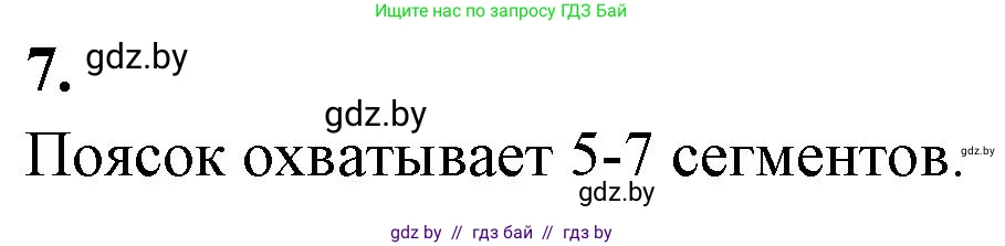 Биология, 8 класс рабочая тетрадь, автор: Лисов Николай Дмитриевич, издательство Аверсэв, Минск, 2018, зелёного цвета, страница 16, номер 7, Решение