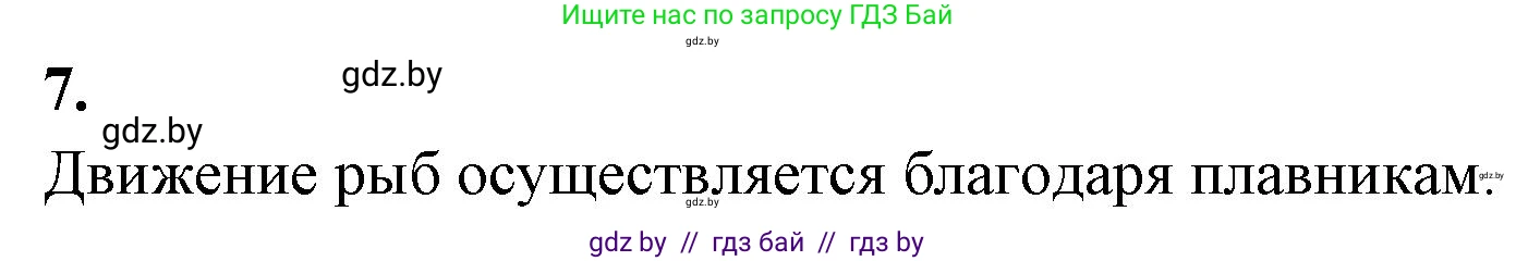Биология, 8 класс рабочая тетрадь, автор: Лисов Николай Дмитриевич, издательство Аверсэв, Минск, 2018, зелёного цвета, страница 63, номер 7, Решение