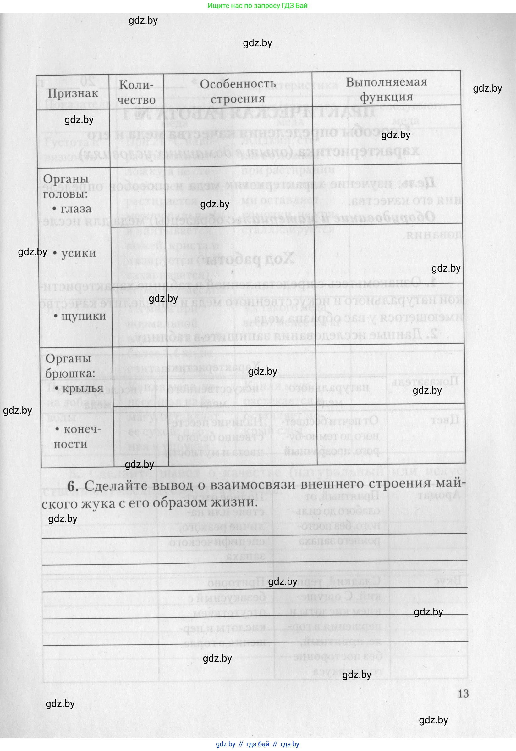 Биология, 8 класс тетрадь для экскусрий, лабораторных и практических работ, автор: Рогожников Олег Николаевич, издательство Сэр-Вит, Минск, 2021, сиреневого цвета, страница 13