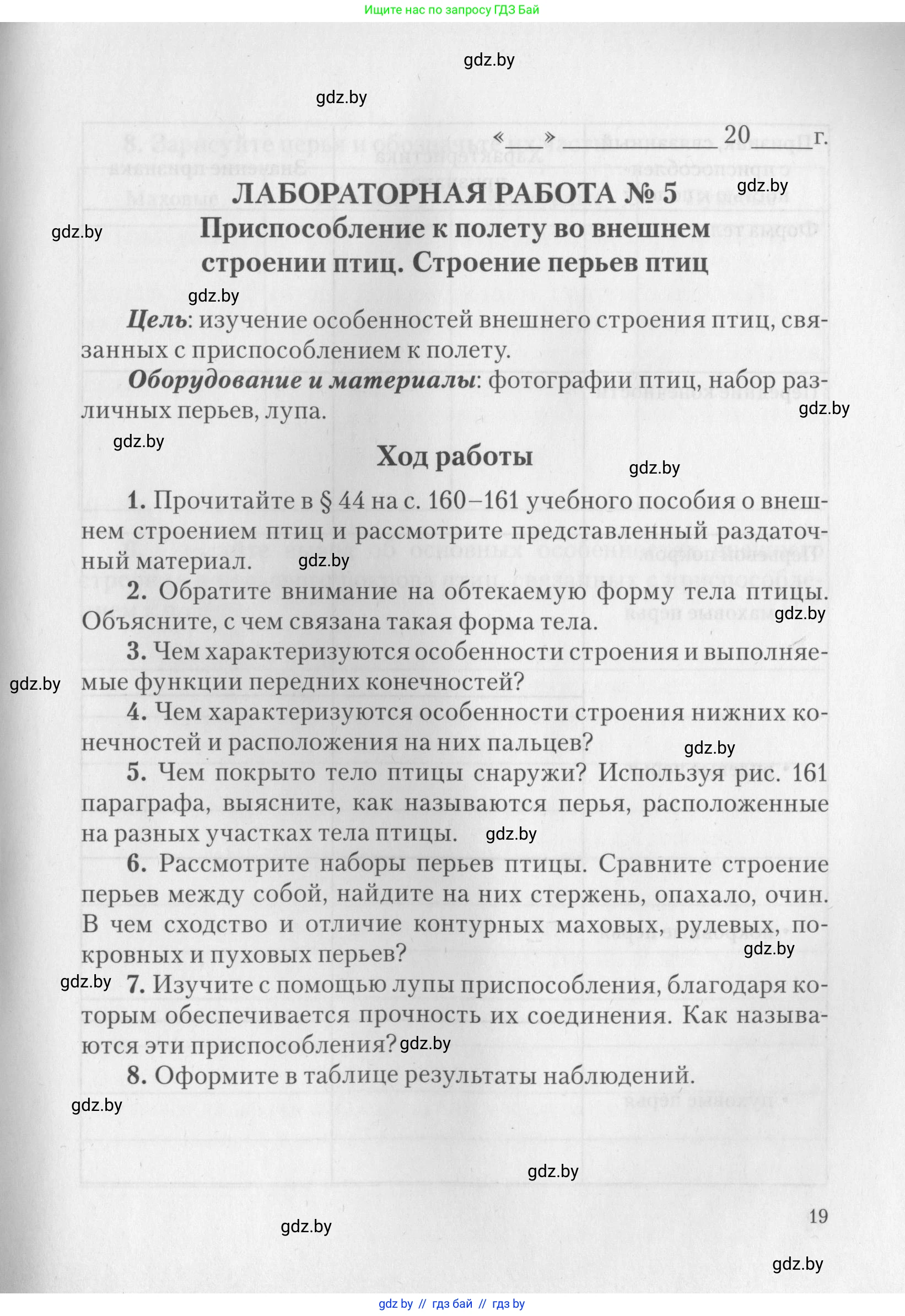 Биология, 8 класс тетрадь для экскусрий, лабораторных и практических работ, автор: Рогожников Олег Николаевич, издательство Сэр-Вит, Минск, 2021, сиреневого цвета, страница 19