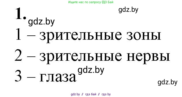 Биология, 9 класс рабочая тетрадь, авторы: Борисов Олег Леонидович, Антипенко Алеся Анатольевна, Мащенко Михаил Васильевич, издательство Аверсэв, Минск, 2019, салатового цвета, страница 25, номер 1, Решение
