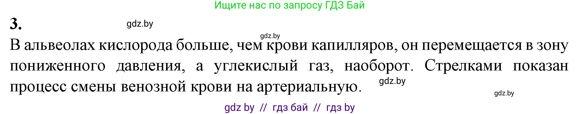 Биология, 9 класс рабочая тетрадь, авторы: Борисов Олег Леонидович, Антипенко Алеся Анатольевна, Мащенко Михаил Васильевич, издательство Аверсэв, Минск, 2019, салатового цвета, страница 71, номер 3, Решение