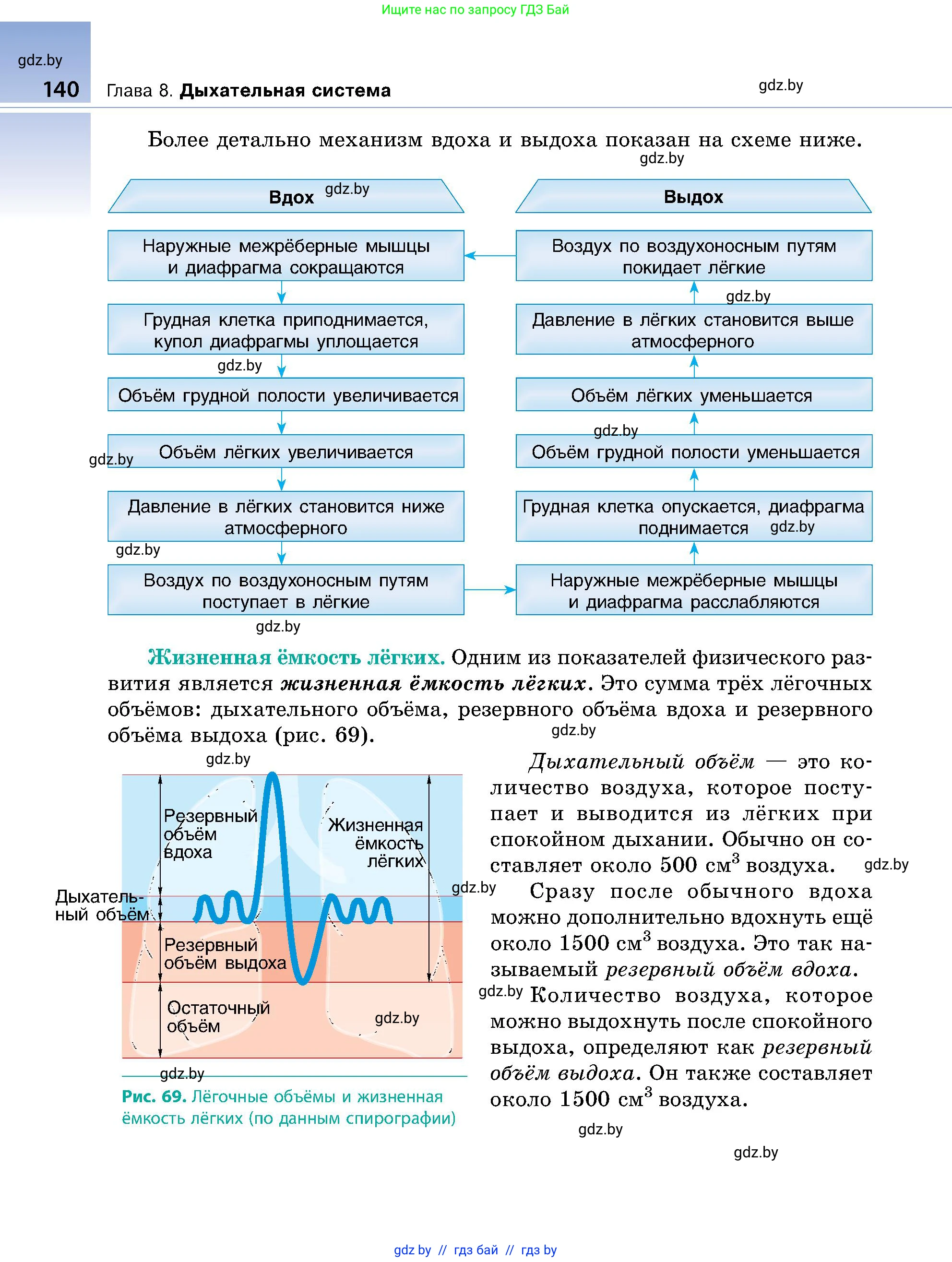 Биология, 9 класс Учебник, авторы: Борисов Олег Леонидович, Антипенко Алеся Анатольевна, Рогожников Олег Николаевич, издательство Адукацыя i выхаванне, Минск, 2025, бирюзового цвета, страница 140