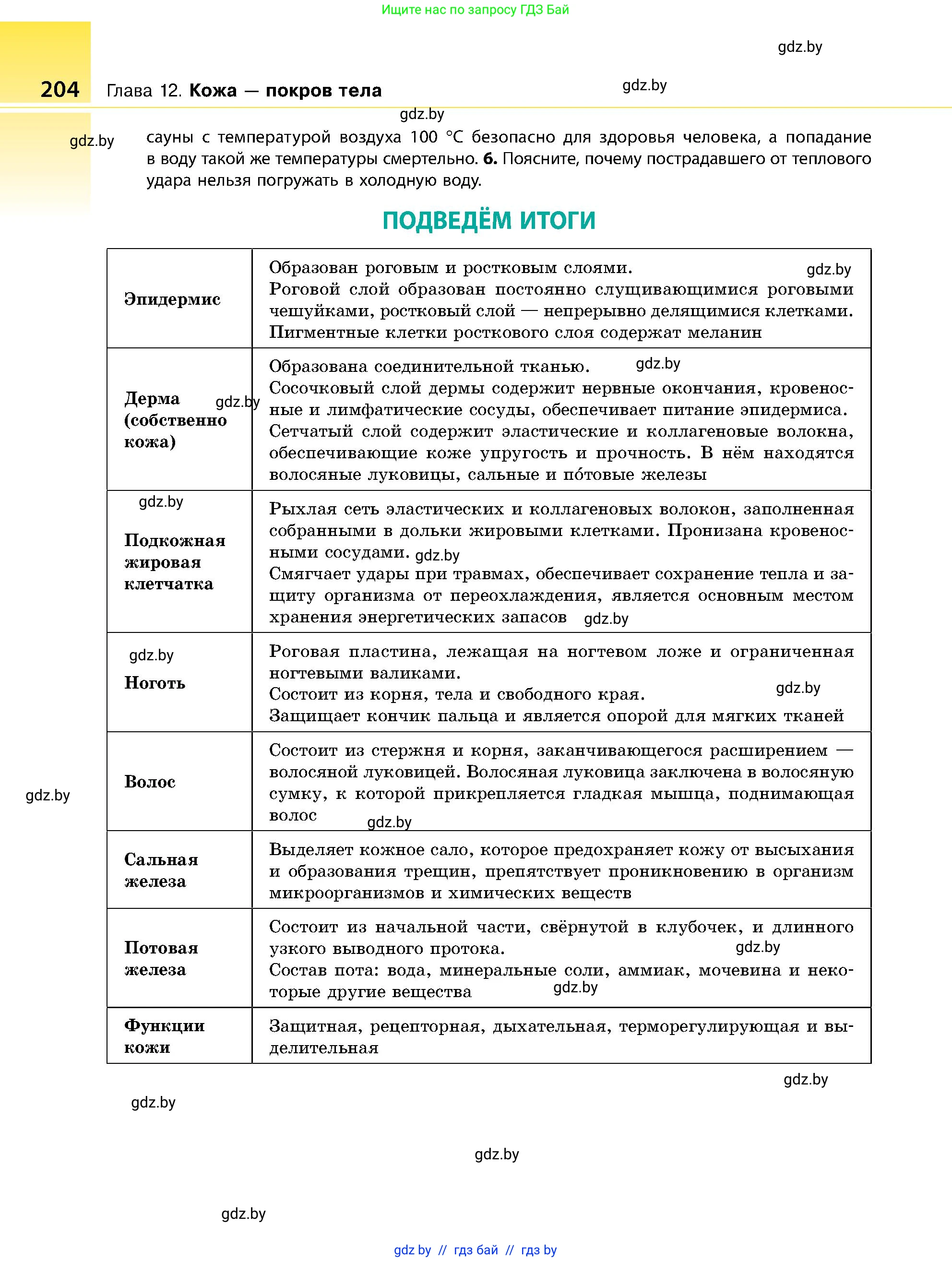 Биология, 9 класс Учебник, авторы: Борисов Олег Леонидович, Антипенко Алеся Анатольевна, Рогожников Олег Николаевич, издательство Адукацыя i выхаванне, Минск, 2025, бирюзового цвета, страница 204