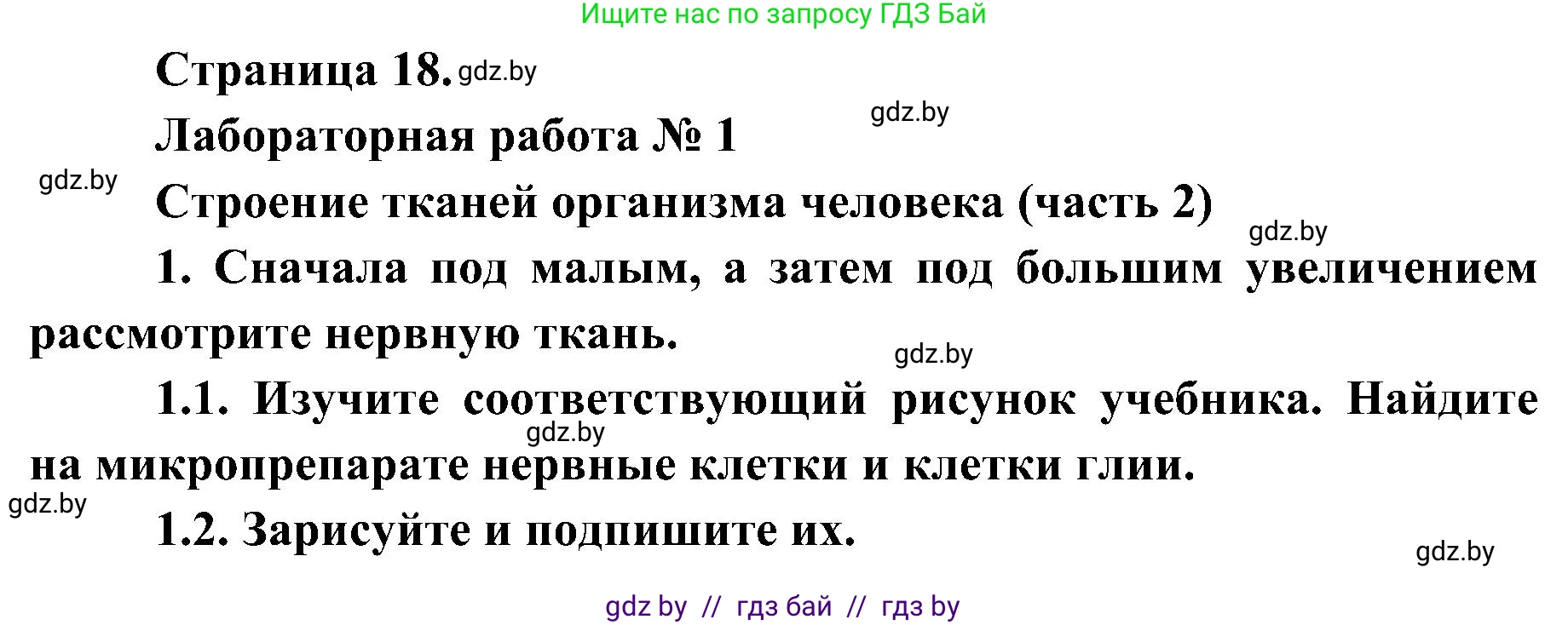 Биология, 9 класс Учебник, авторы: Борисов Олег Леонидович, Антипенко Алеся Анатольевна, Рогожников Олег Николаевич, издательство Адукацыя i выхаванне, Минск, 2025, бирюзового цвета, страница 18, Решение 1