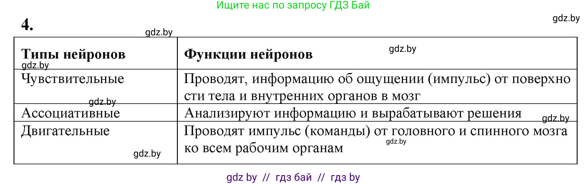 Биология, 9 класс рабочая тетрадь, автор: Лисов Николай Дмитриевич, издательство Аверсэв, Минск, 2021, оранжевого цвета, страница 15, номер 4, Решение