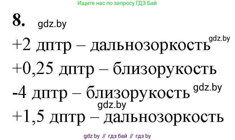 Биология, 9 класс рабочая тетрадь, автор: Лисов Николай Дмитриевич, издательство Аверсэв, Минск, 2021, оранжевого цвета, страница 31, номер 8, Решение