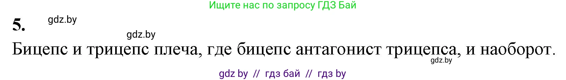 Биология, 9 класс рабочая тетрадь, автор: Лисов Николай Дмитриевич, издательство Аверсэв, Минск, 2021, оранжевого цвета, страница 47, номер 5, Решение