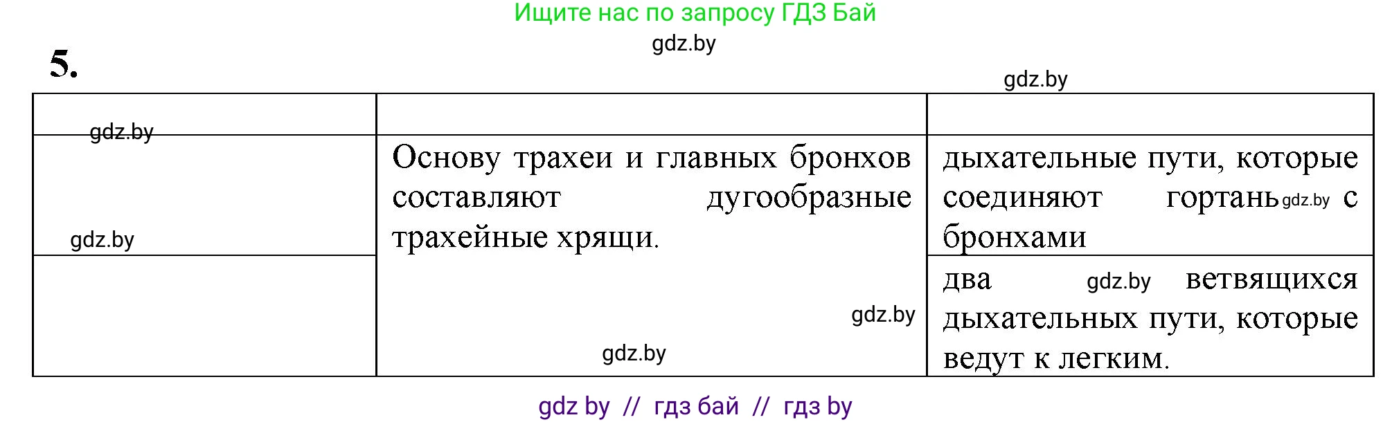 Биология, 9 класс рабочая тетрадь, автор: Лисов Николай Дмитриевич, издательство Аверсэв, Минск, 2021, оранжевого цвета, страница 87, номер 5, Решение