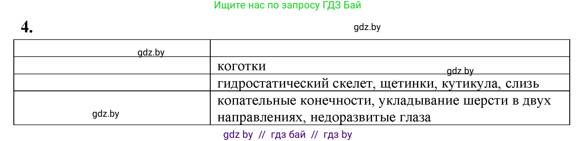 Биология, 10 класс рабочая тетрадь, автор: Хруцкая Тамара Викторовна, издательство Аверсэв, Минск, 2020, оранжевого цвета, страница 29, номер 4, Решение