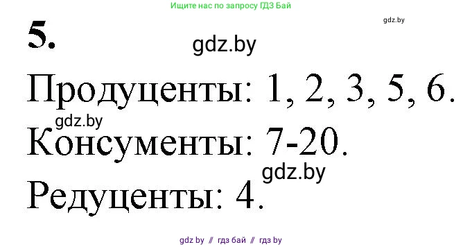 Биология, 10 класс рабочая тетрадь, автор: Хруцкая Тамара Викторовна, издательство Аверсэв, Минск, 2020, оранжевого цвета, страница 92, номер 5, Решение