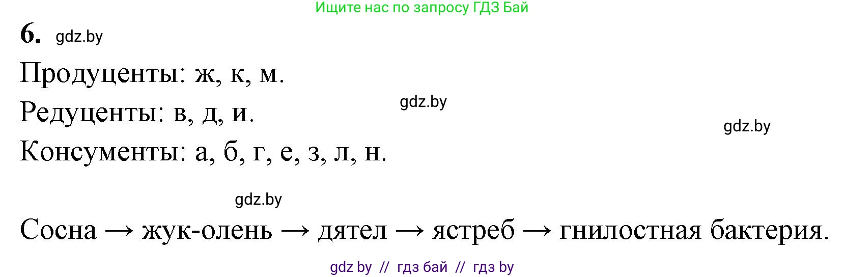 Биология, 10 класс рабочая тетрадь, автор: Хруцкая Тамара Викторовна, издательство Аверсэв, Минск, 2020, оранжевого цвета, страница 93, номер 6, Решение