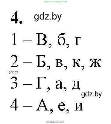 Биология, 10 класс рабочая тетрадь, авторы: Маглыш Сабина Степановна, Кравченко Вячеслав Анатольевич, издательство Аверсэв, Минск, 2021, страница 6, номер 4, Решение